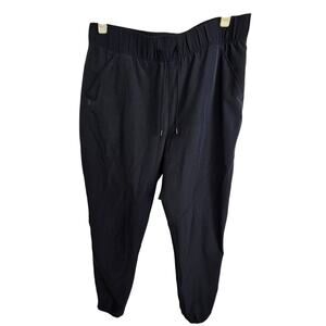 Under Armour Womens Storm Jogger Pants L Black Stretch Active Athletic Loose Fit